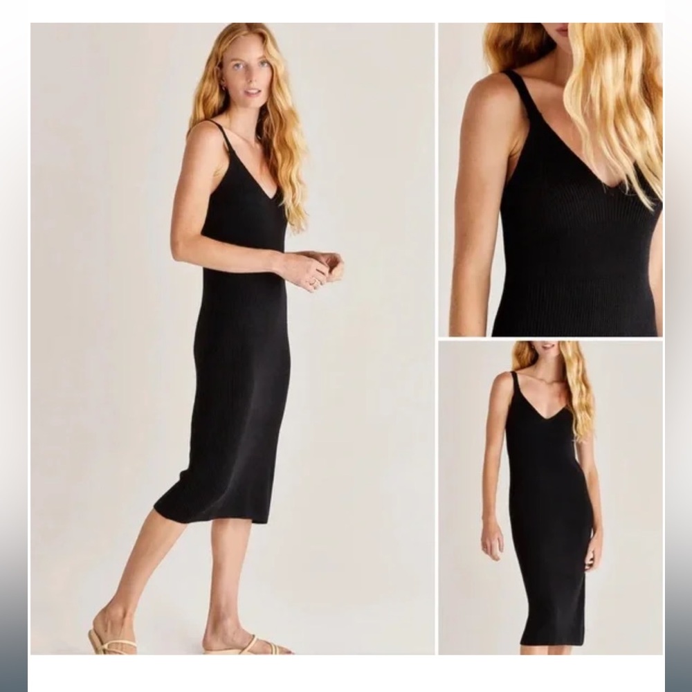NWT Z Supply Black Knit Dress size M